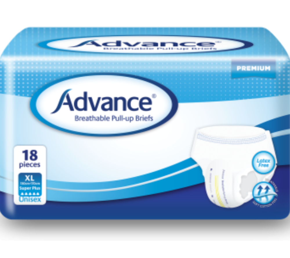 advance beathable pullups xl super plus