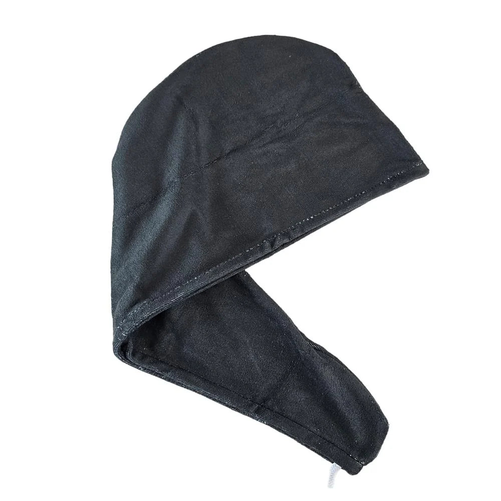 black-microfiber-hair-wrap