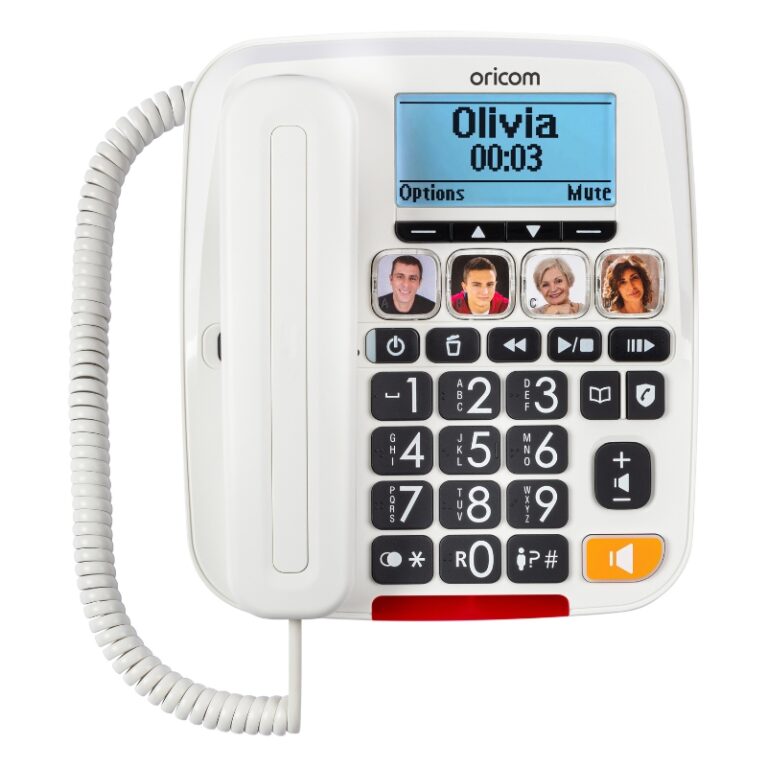 Care920-1 Amplified Big Button Phone with Cordless Handset