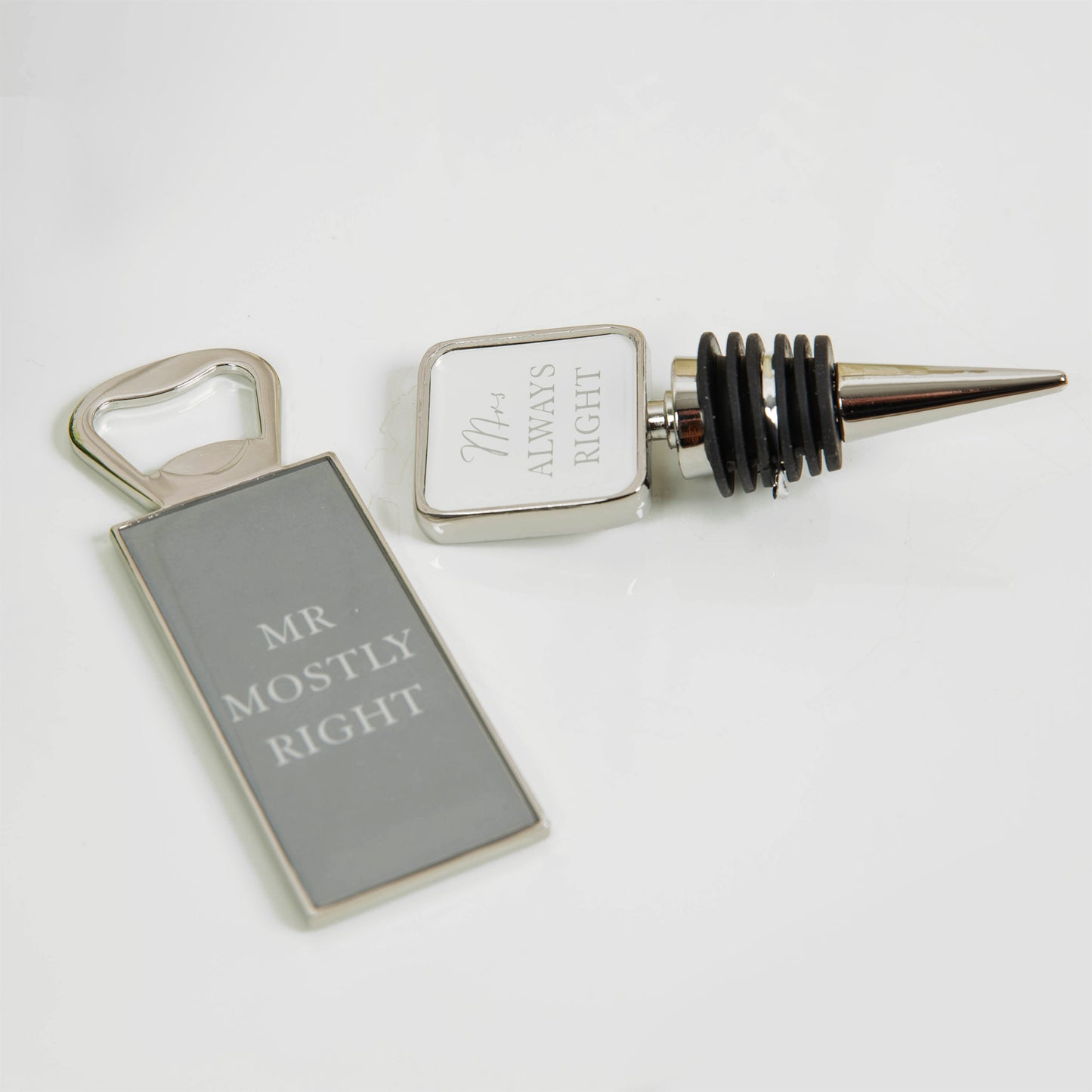 Mr and Mrs Bottle Stop/Opener