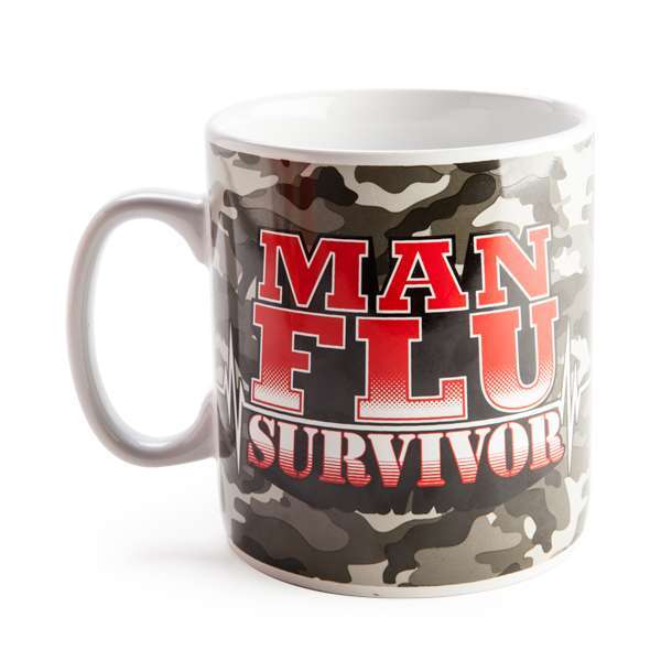 Man Flu Survivor giant mug