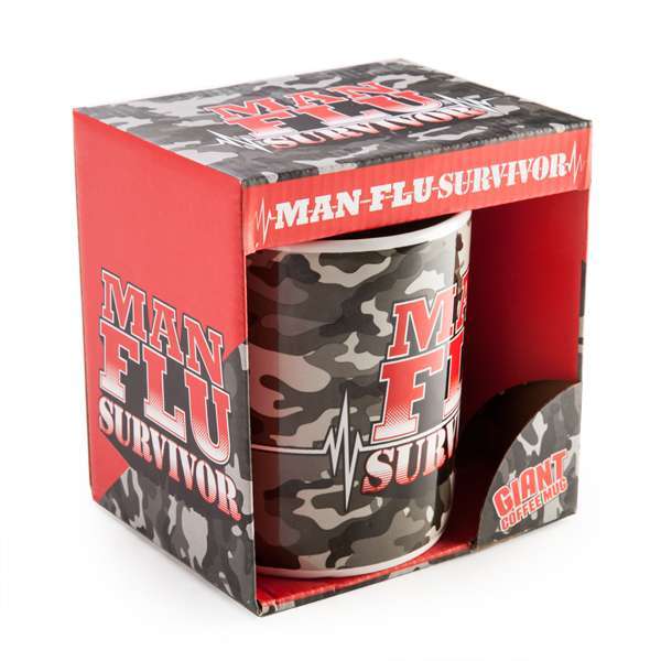 Man Flu Survivor giant mug