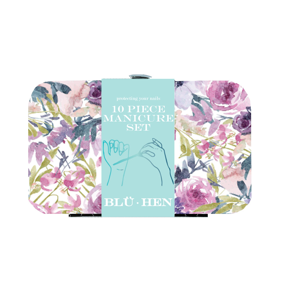 10 piece manicure set peonie
