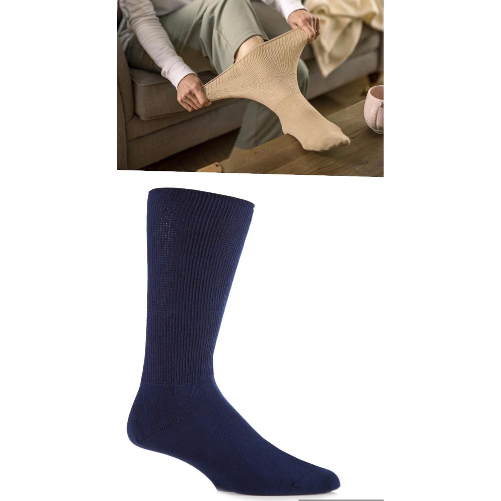oedema-socks-navy