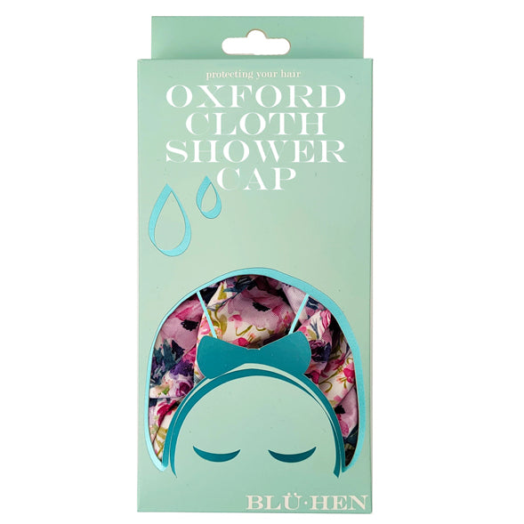 Floral Cloth Shower Cap