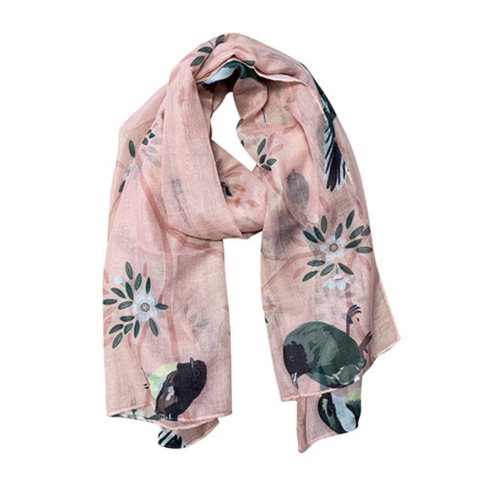 scarf native skies pink
