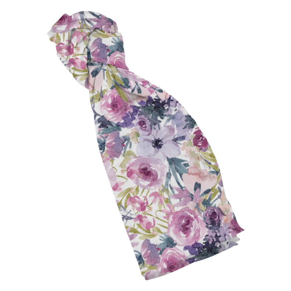 scarf peonie rose
