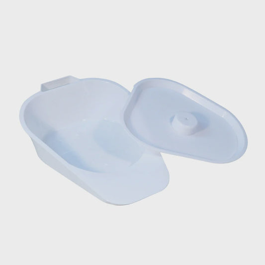 Slipper Bedpan With Lid