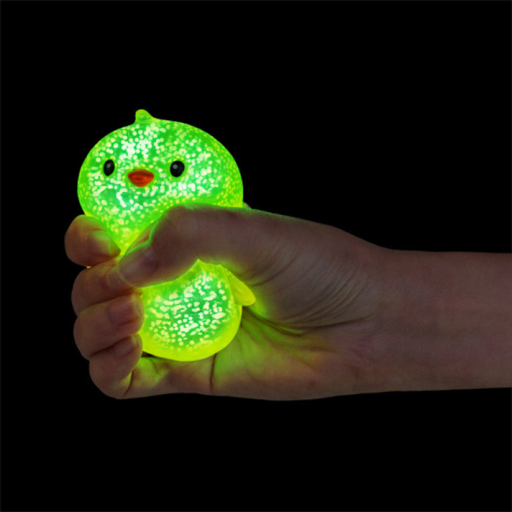 glowing smooshos super squeeze glow in the dark mini animal
