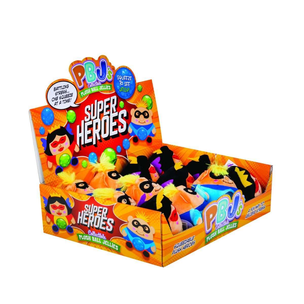 Super Heroes Plush Ball Jellies