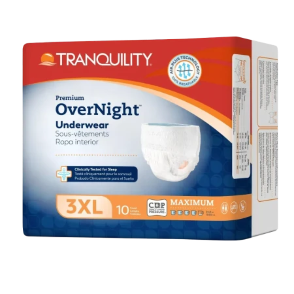 Box of Tranquility Premium Overnight Underwear for 3XL size