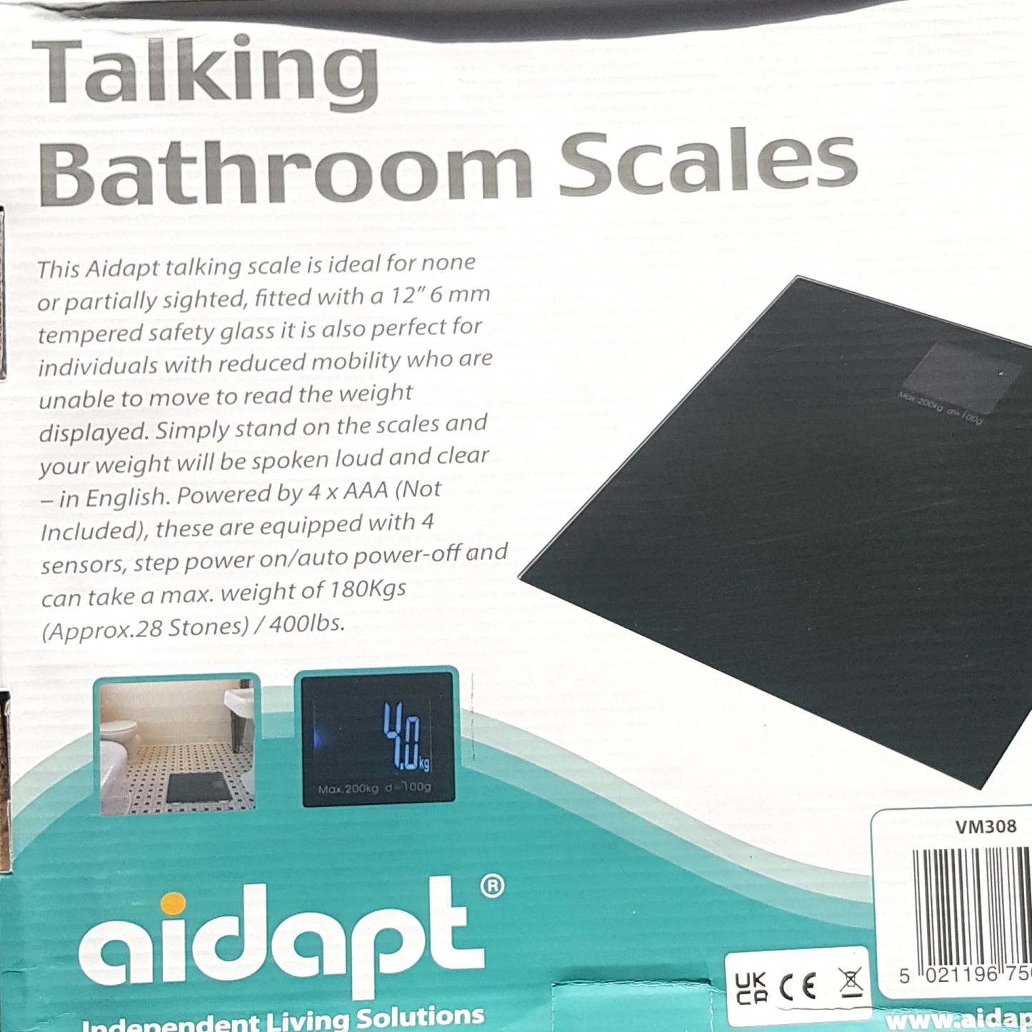 Talking Bathroom Scale