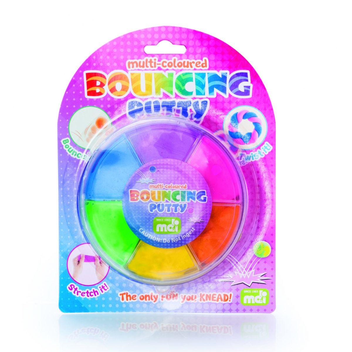 Bouncing Rainbow Putty