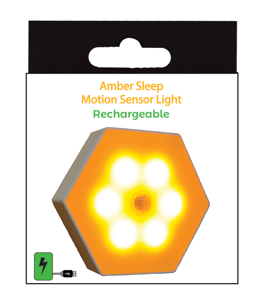 Amber Sleep Motion Sensor Light