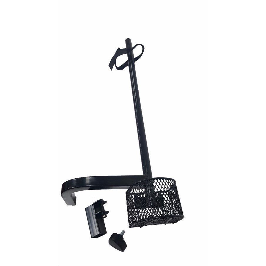 Cane and Crutch Holder with Velcro Loop