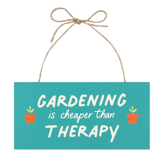Garden Therapy Sign