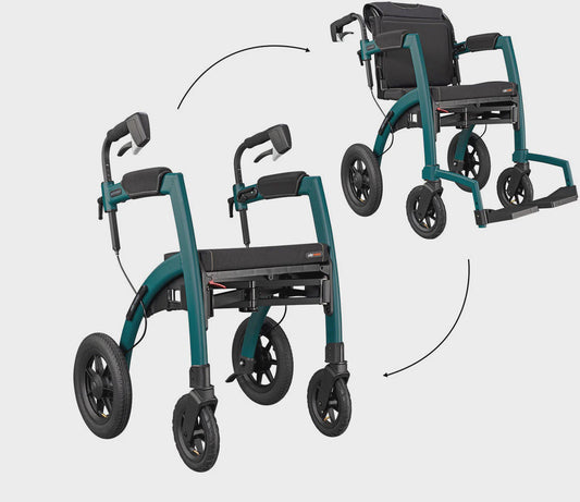 Rollz Motion Performance 2 in 1 Walker Wheelchair