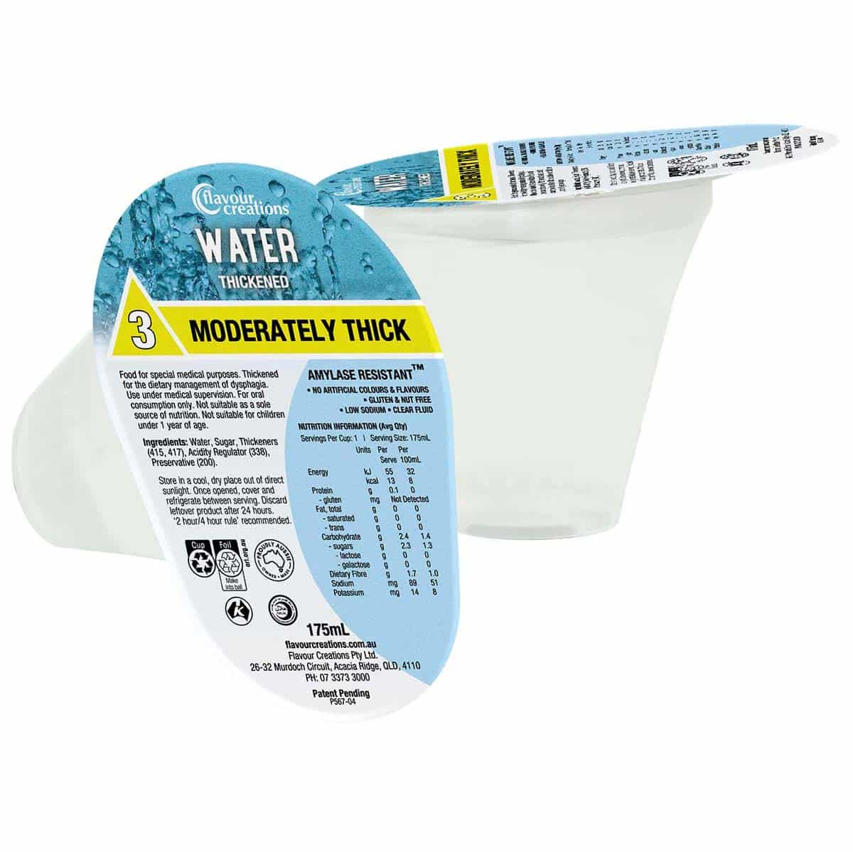 Water Thickened 175ml x 24