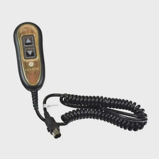 Golden Two Button Handset Remote