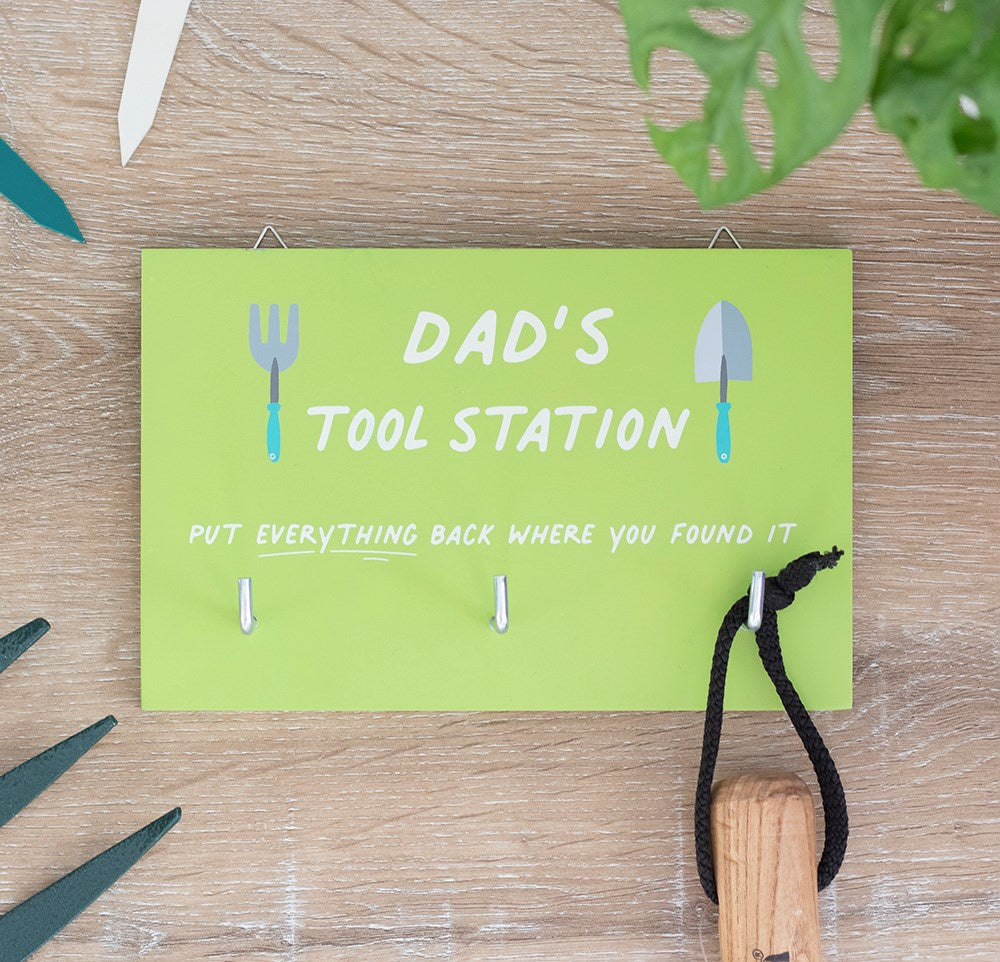 Dad's Tool Station Wall Hook