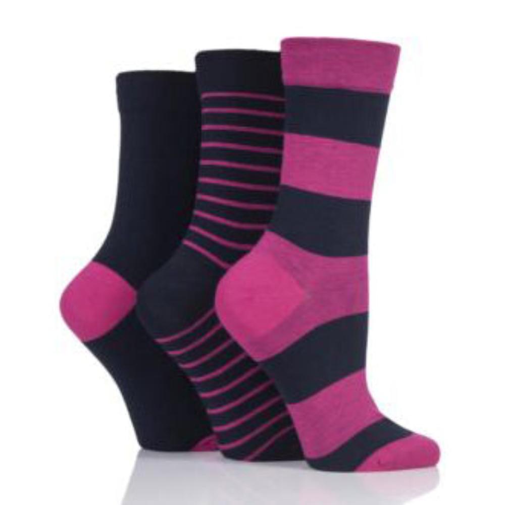 bamboo-socks-navy-orchid