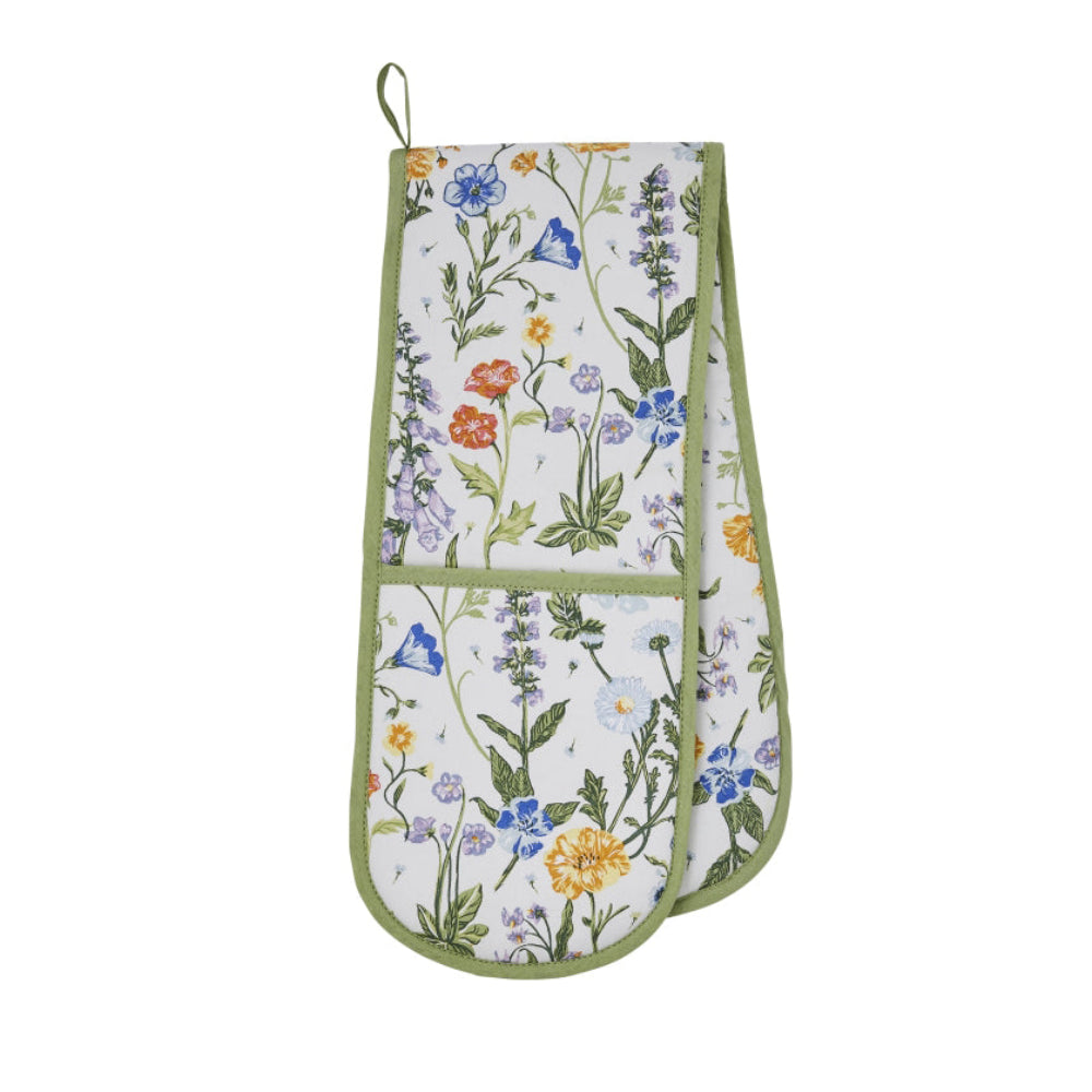 cottage garden double oven glove