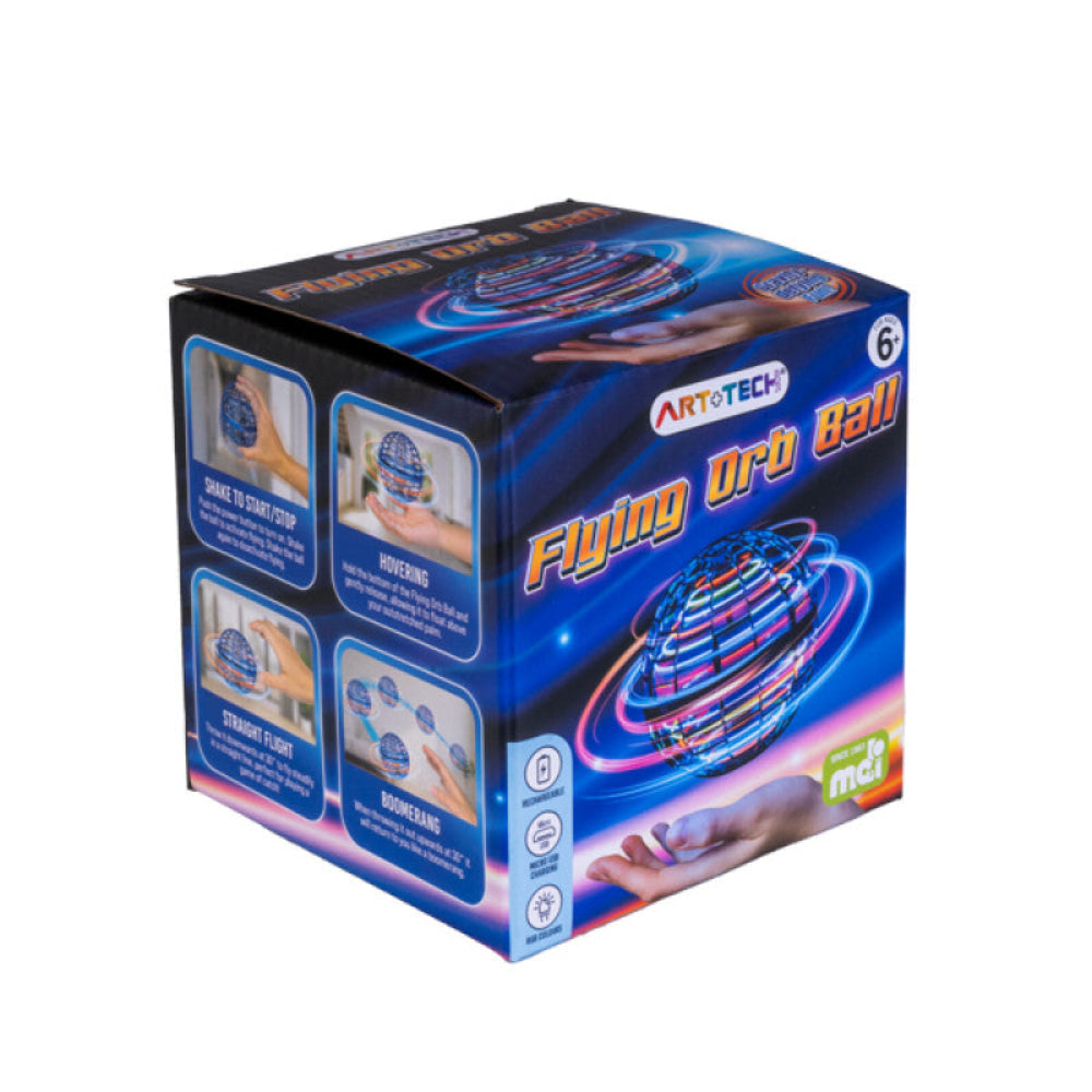 flying orb ball carton