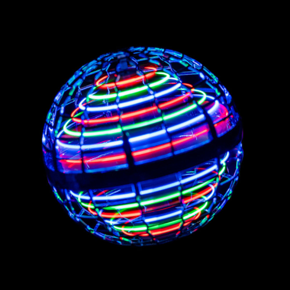 flying orb ball lit
