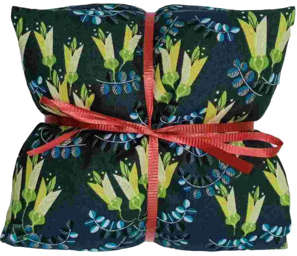 forest kowhai patterned wheatbag