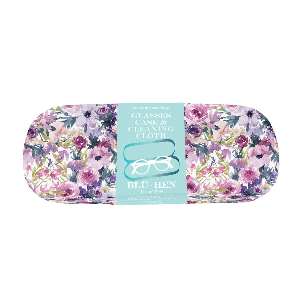 glasses case peonie rose