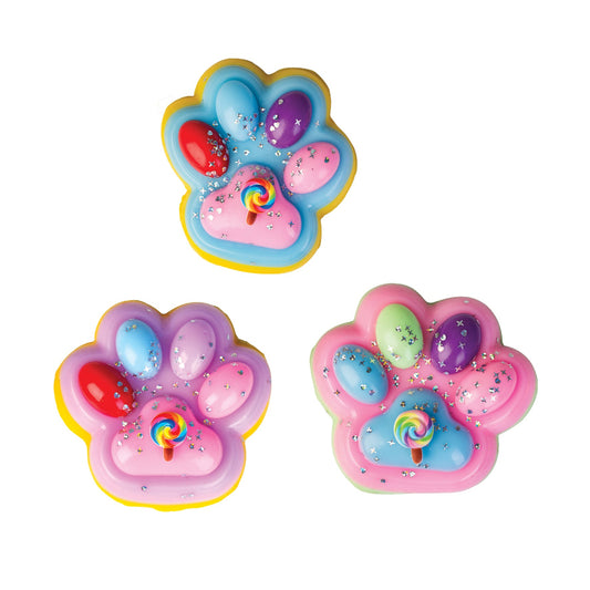large paw sticky fidget colour range
