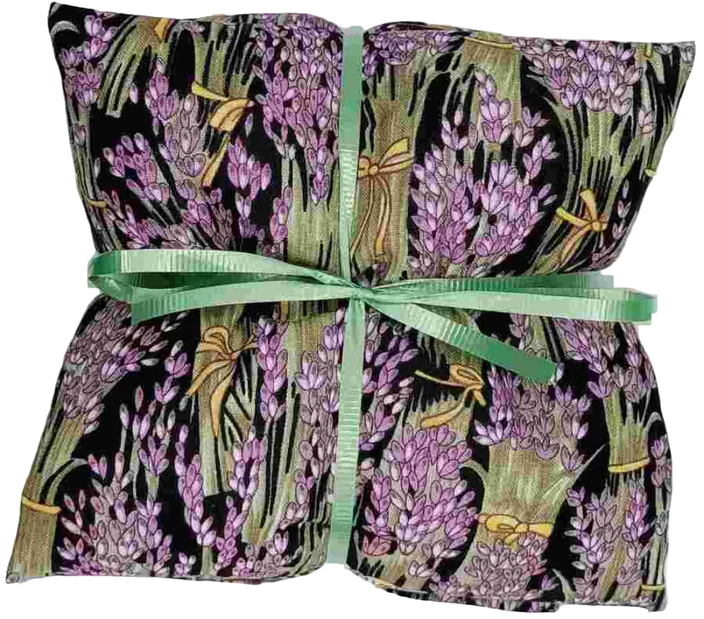 lavender patterned wheatbag