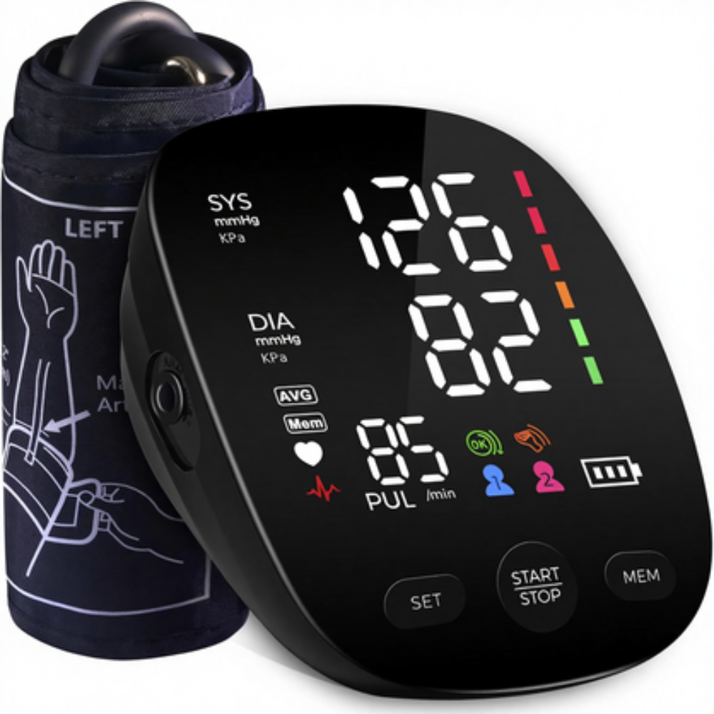 medicare blood pressure monitor lcd screen