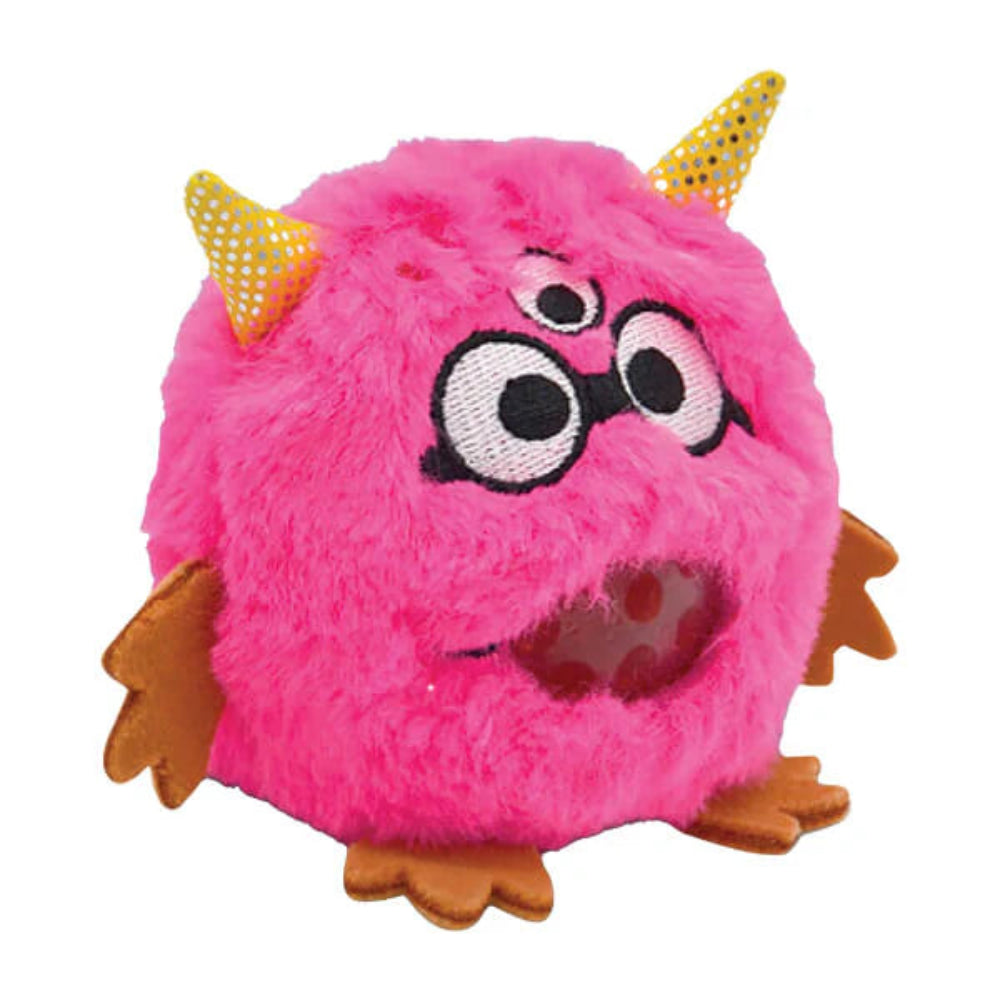 pink monsters plush ball jellies