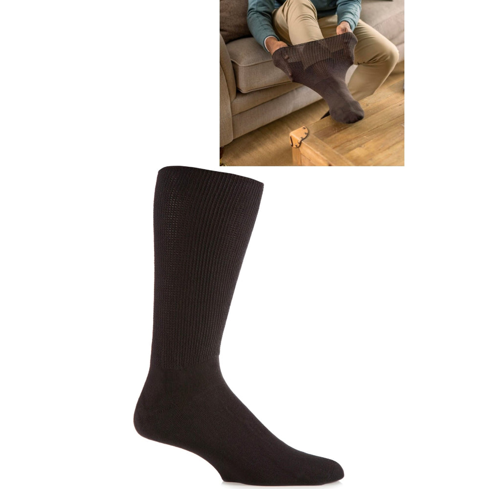 oedema-socks-black