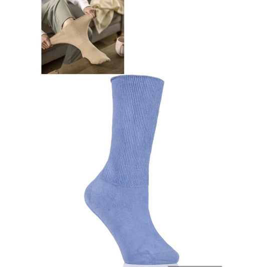 oedema-socks-blue