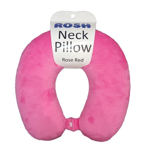 rose red (pink) neck pillow