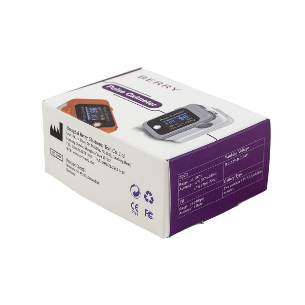 pulse oximeter box