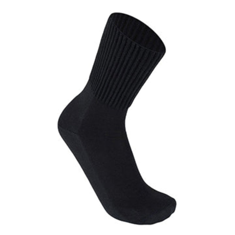 reflexa diabetic sock black