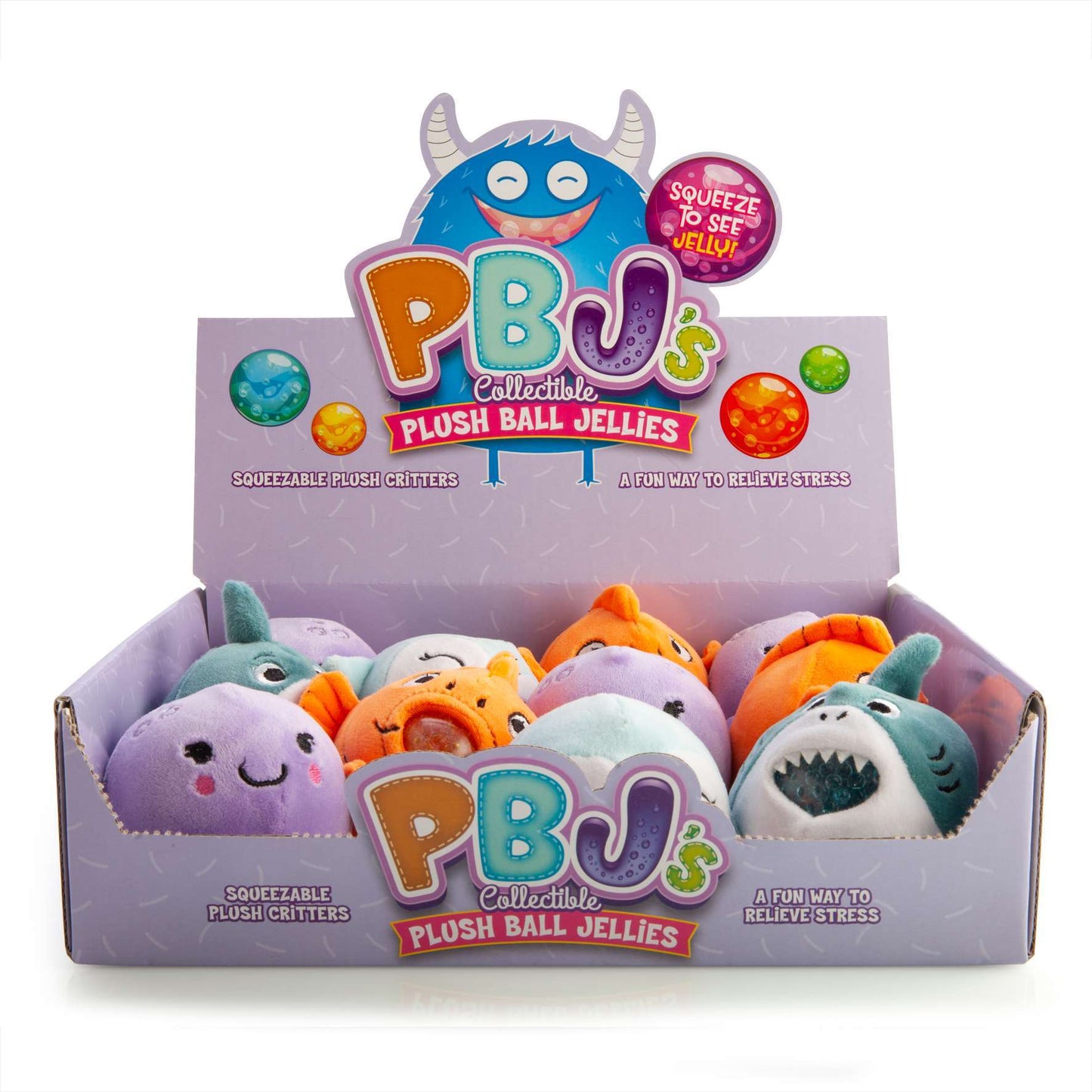 Sea Animals Plush Pull Jellies