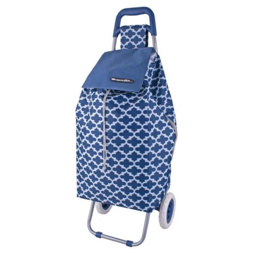 moroccan navy shopping trolley