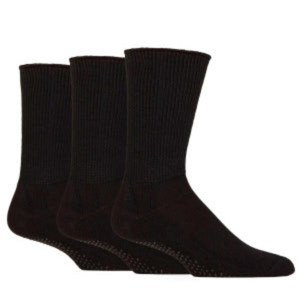 slipper-sock-black