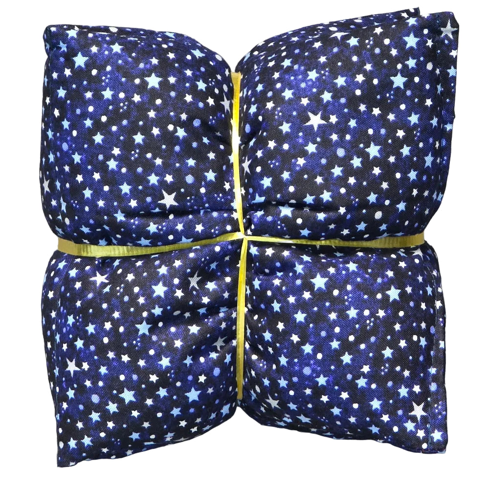 stars patterned wheatbag