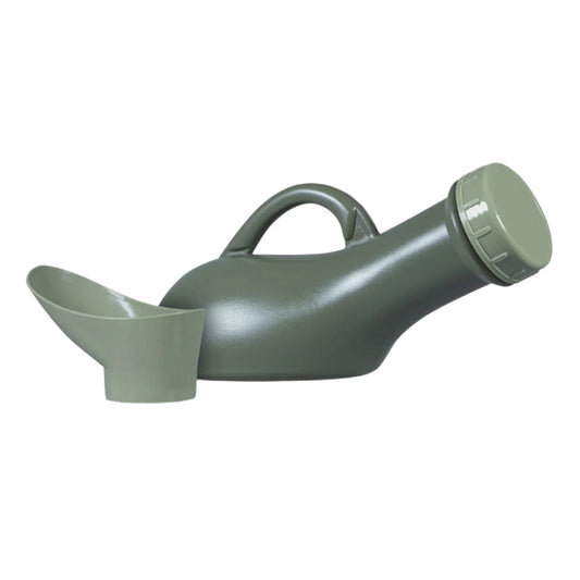unisex urinal with screw lid