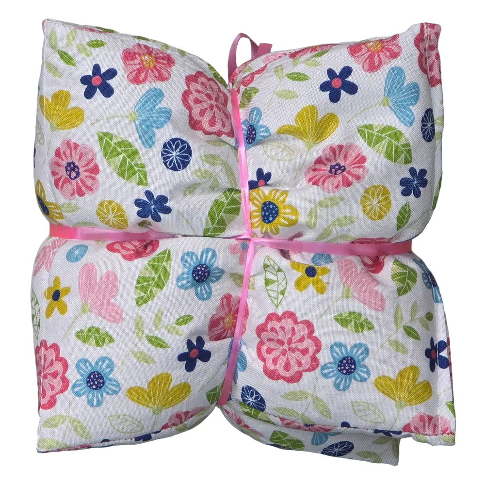 wildflower patterned wheatbag