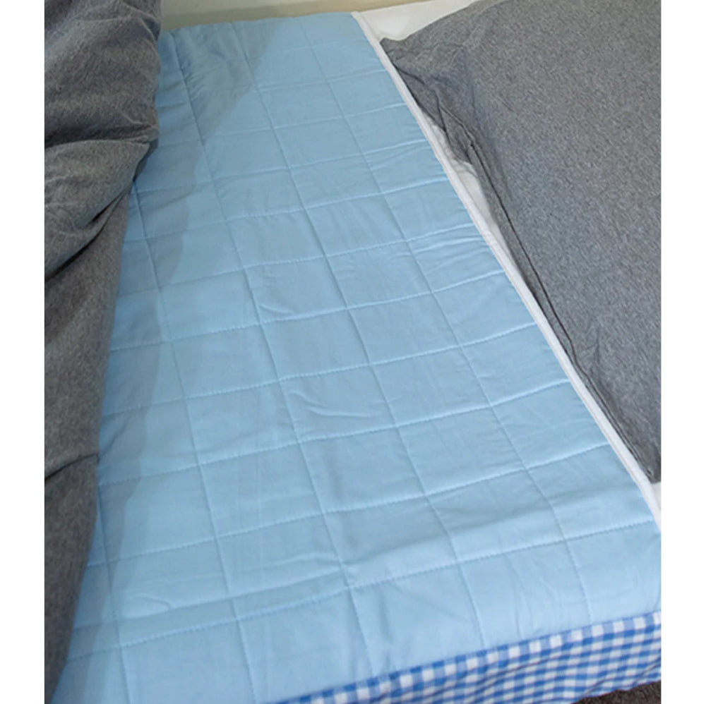 bed-pad-blue