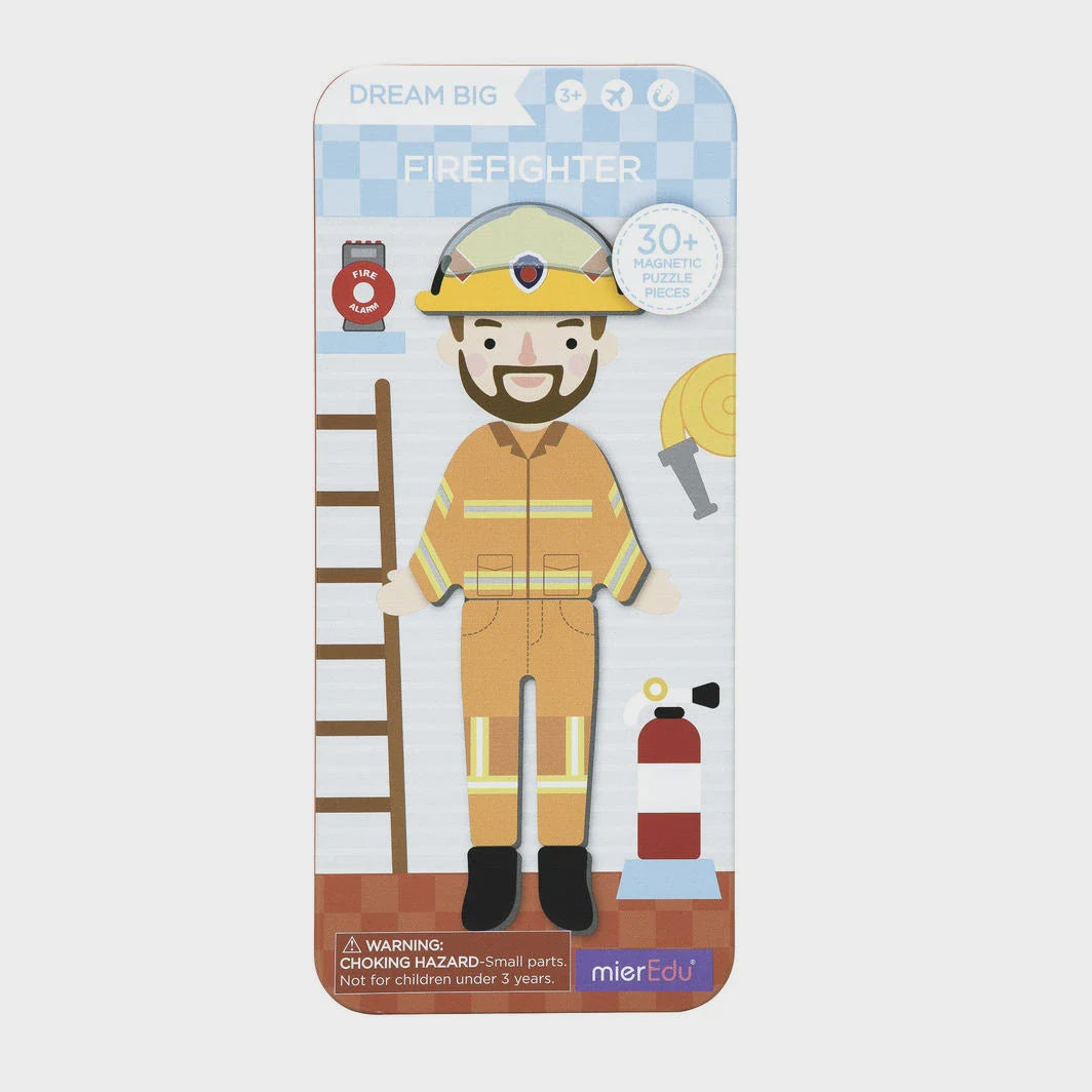 Firefighter Magnetic Puzzle Box