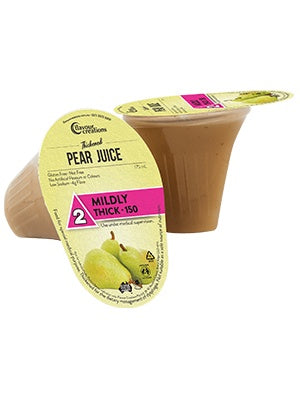 Pear Juice Thickened