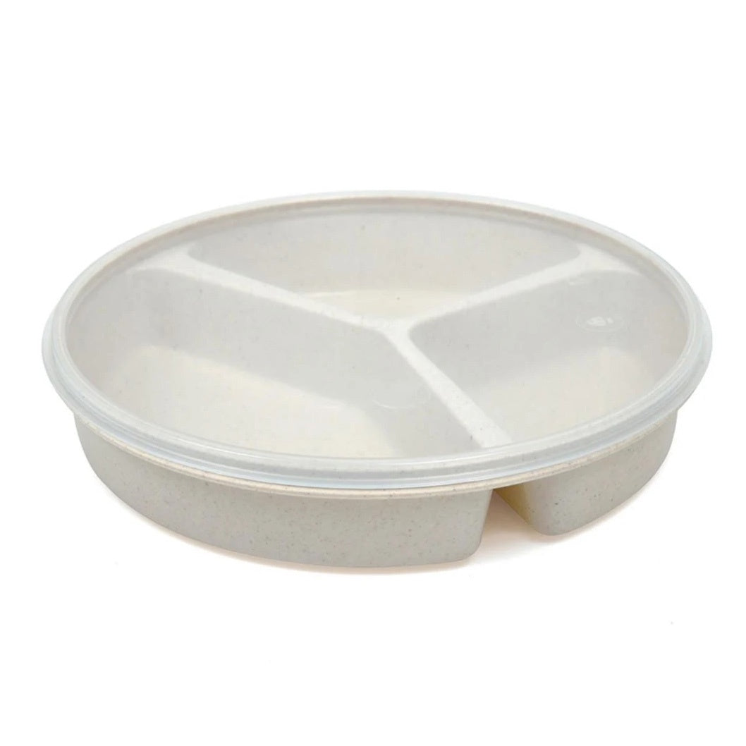 Sectioned Plate With Lid