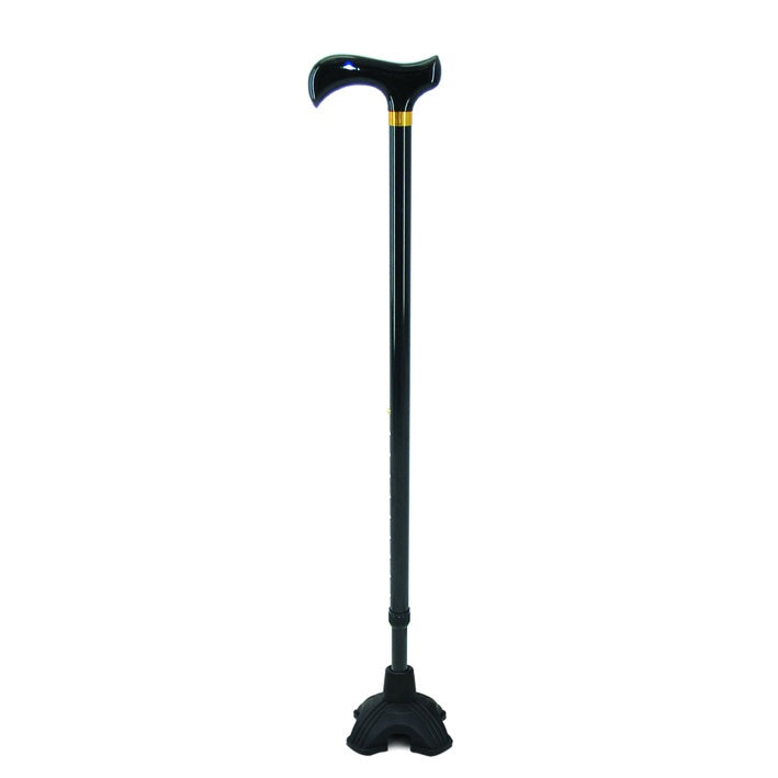 Foot Stick Rectangular T Handle Walking Stick with optional Stability Foot – Mobility Manawatu